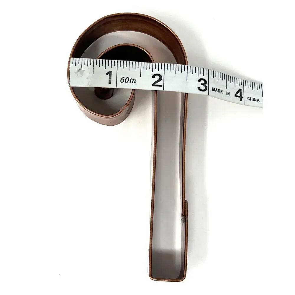 Old River Road? Copper Candy Cane Cookie Cutter 5.75” Williams Sonoma?